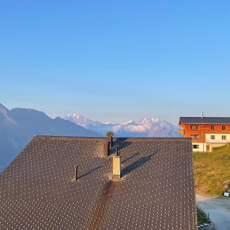 Mischabelblick Apartment Fiesch Bagian luar foto