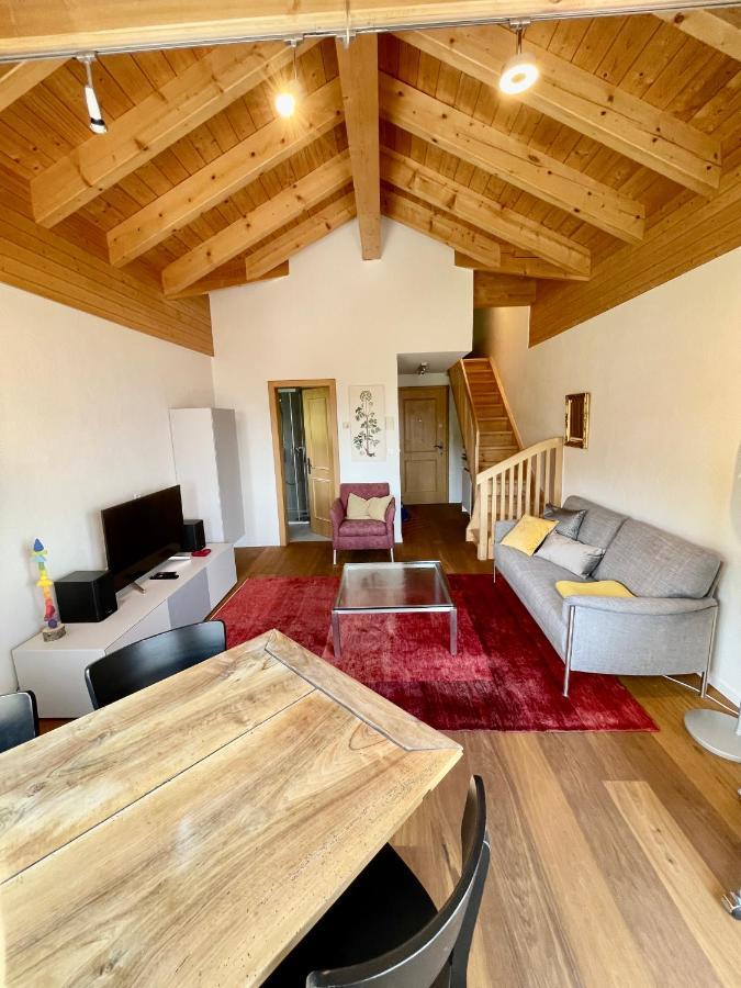 Mischabelblick Apartment Fiesch Bagian luar foto