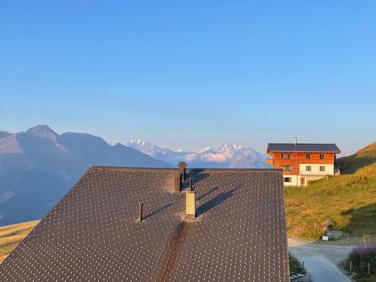 Mischabelblick Apartment Fiesch Bagian luar foto